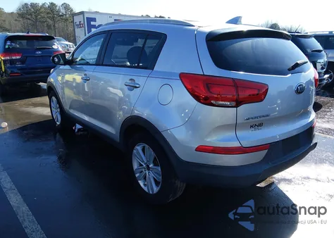 2014 Kia Sportage Lx from USA, damaged, VIN KNDPB3AC0E7656801